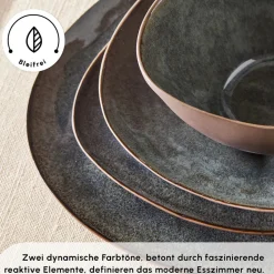 Karaca Bonn Reactive Geschirrset, 6 Personen, 24 teilig