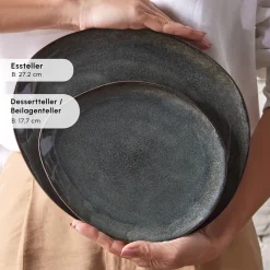 Karaca Bonn Reactive Geschirrset, 6 Personen, 24 teilig