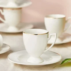 Karaca Boyoz Kaffeetassen-Set, 6 Personen, 85 ml