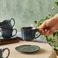 Karaca Bryggen Reaktiv 250 Ml Teetasse Für 6 Personen