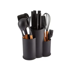 Karaca Burby Wood Service und Messerset, 14-Teilig