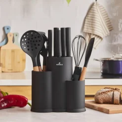 Karaca Burby Wood Service und Messerset, 14-Teilig