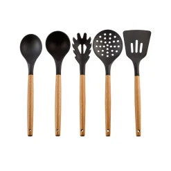 Karaca Burby Wood Service und Messerset, 14-Teilig