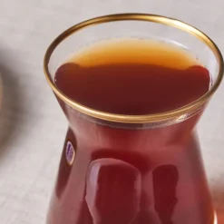 Karaca Bursa Türkisches Teeglas-Set, 12-teilig, Marineblau