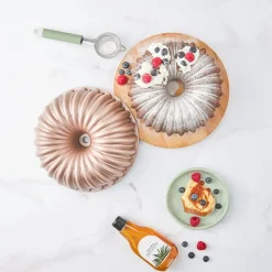 Karaca Cake Pro Geschnittene Rosegold Gießen Kuchenform