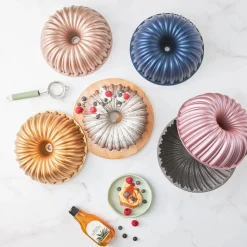 Karaca Cake Pro Geschnittene Rosegold Gießen Kuchenform