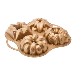 Karaca Cake Pro 4-teilige Goldguss-Kuchenform