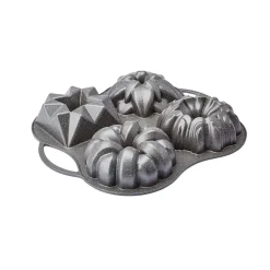 Karaca Cake Pro 4-teiliges Anthrazit Gießen Kuchenform