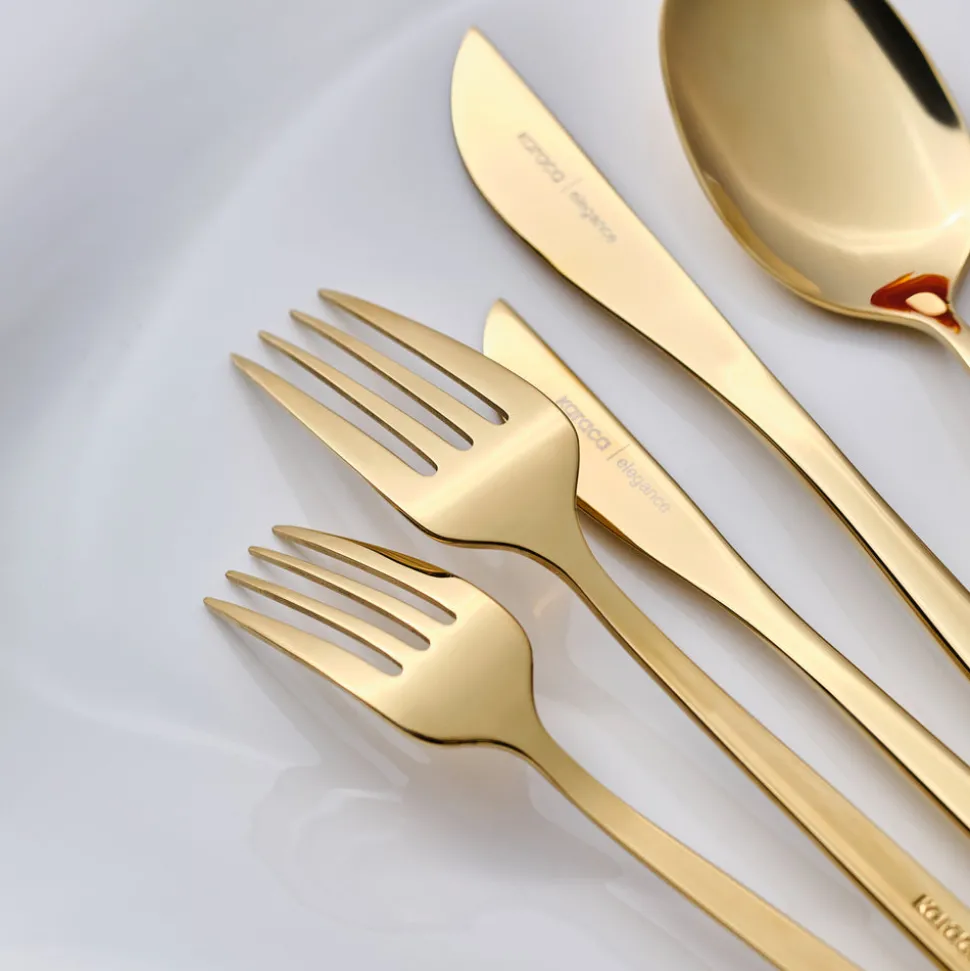 Karaca Camille Besteckset für 12 Personen, 84-teilig