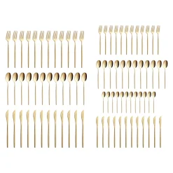 Karaca Camille Besteckset für 12 Personen, 84-teilig