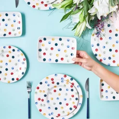 Karaca Canvas 18-teiliges Frühstücksset und Servierschalen für 6 Personen