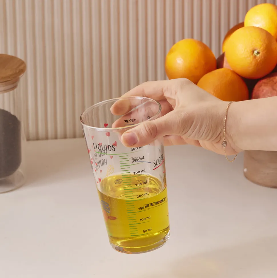 Karaca Carme Rotes Messglas 550 Ml