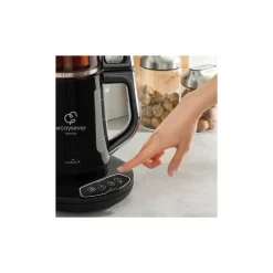 Karaca Caysever Robotea Teemaschine und Wasserkocher Chrom