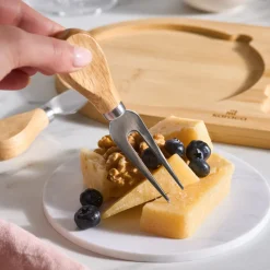 Karaca Cheesekit Bambus Schneideset, Farblos