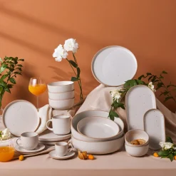 Karaca Chicago Dot Reaktive Kuchenteller 20 cm