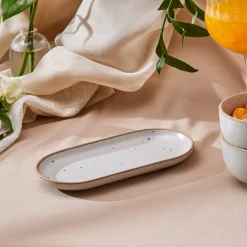 Karaca Chicago Dot Reaktive Servierplatte 20 cm