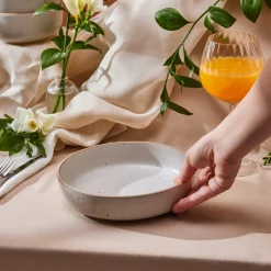 Karaca Chicago Dot Reaktive Tiefer Teller 20 cm