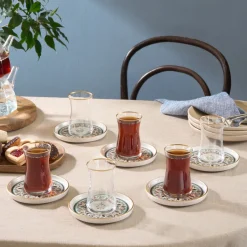 Karaca Clara Teeset, 12-teilig, für 6 Personen