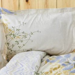 Karaca Clarinda Doppelbett Bettwäsche Set mit Spannbettlaken