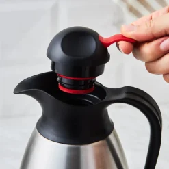 Karaca Clark Teekanne-Thermoskanne, 1,5 L, Inox