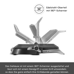 Karaca Compact Stahl Sear und Grill Inox 2008 Grillen und Toaster