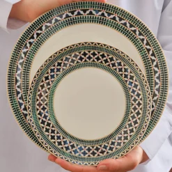 Karaca Cordoba 24-teiliges Tafelservice für 6 Personen