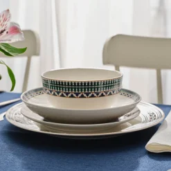 Karaca Cordoba 24-teiliges Tafelservice für 6 Personen