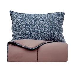 Karaca Dexie Doppel Bettdecken Set, Rosa, 200x200, 50x70 cm