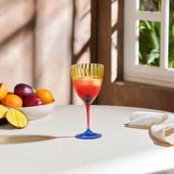 Karaca Dolce gelbes Weinglas 400 ml