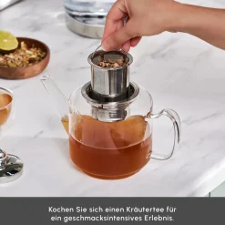 Karaca Dora Glas-Teekanne XL