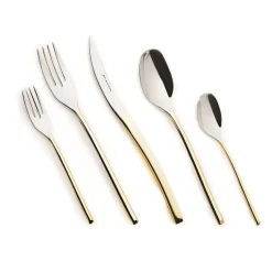Karaca Dora 84-teiliges Besteck-Set 316+ Premium Gold mit Schachtel