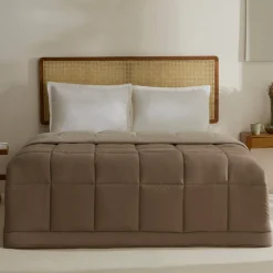 Karaca Double Face Bettdecke Beige-Mocha 200X200