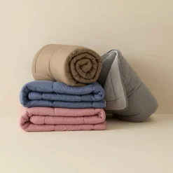 Karaca Double Face Bettdecke Beige-Mocha 200X200