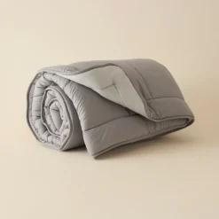 Karaca Double Face Decke Anthrazit-Grau 155x220