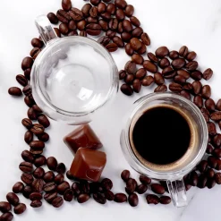 Karaca Double Wall Borosilikat Glas Tassenset für 2 Personen 150 ml with Handle