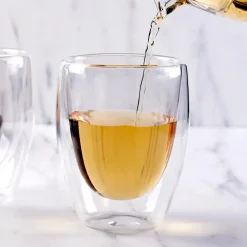 Karaca Double Wall Borosilikat Glas Tasse 2er Set 300 ml