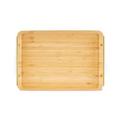 Karaca Duotroy Bambus Schneidebrett Tablett, Farblos