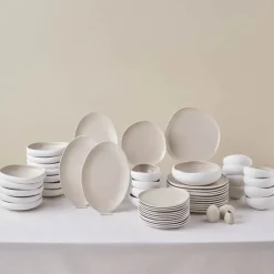 Karaca Earth Collection Cupid 55-teiliges 12-Personen-Geschirrset