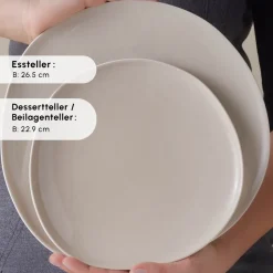 Karaca Earth Collection New Cupid 59-Teiliges 12-Personen Geschirrset