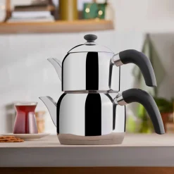 Karaca Edge Mini-Teekannen-Set Schwarz