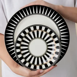 Karaca Elegance Bone Helsinki 24-teiliges Tafelservice für 6 Personen