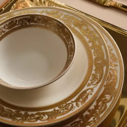 Karaca Elegance Bone Isola 24-Teiliges Tafelservice Für 6 Personen, Mehrfarbig