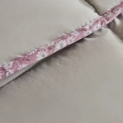 Karaca Elie Einzelbettdecke, Grün, 135x200, 50x70 cm