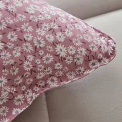 Karaca Elie Einzelbett-Steppdeckenset, Grün, 155x220, 50x70 cm