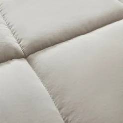 Karaca Elie Einzelbett-Steppdeckenset, Grün, 155x220, 50x70 cm