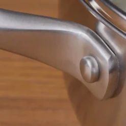 Karaca Elite Edelstahl-Kasserolle Flach 22 cm