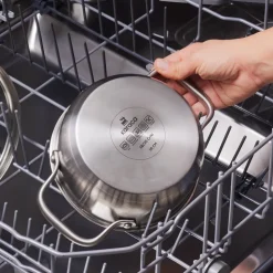 Karaca Elite Edelstahl-Kasserolle Flach 16 cm