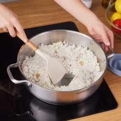 Karaca Elite Edelstahl-Kasserolle Flach 30 cm 6,0 L