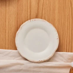 Karaca Elizabeth Ecru Dessertteller, 20 cm