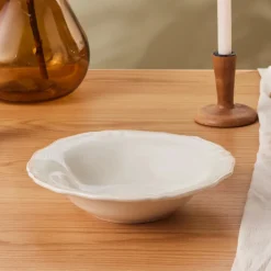 Karaca Elizabeth Ecru Salatschüssel, 26 cm